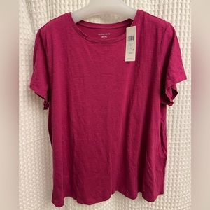 Eileen Fisher 1X hot pink T shirts